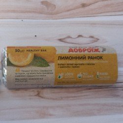 Злаковый батончик Доброїж "Лимонное утро" Злаковый батончик Доброїж "Лимонное утро"