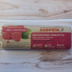 Злаковый батончик Доброїж "Малиновая нежность" Злаковый батончик Доброїж "Малиновая нежность"
