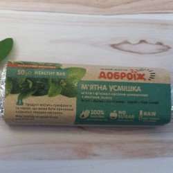 Злаковый батончик Доброїж "Мятная улыбка" Злаковый батончик Доброїж "Мятная улыбка"