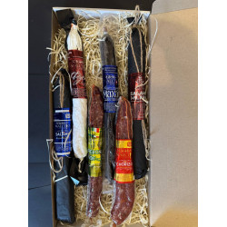 Дегустаційний бокс сиров'ялених ковбас (6 видів)