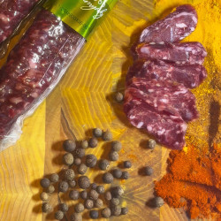 Ковбаса сиров'ялена зі свинини " Пепероні Верде"