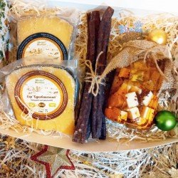 Бокс №6 сырно-мясной "К вину" Бокс №6 сырно-мясной "К вину"