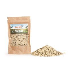 Насіння коноплі очищене ТМ "Доброїж" 30 г (дой-пак)